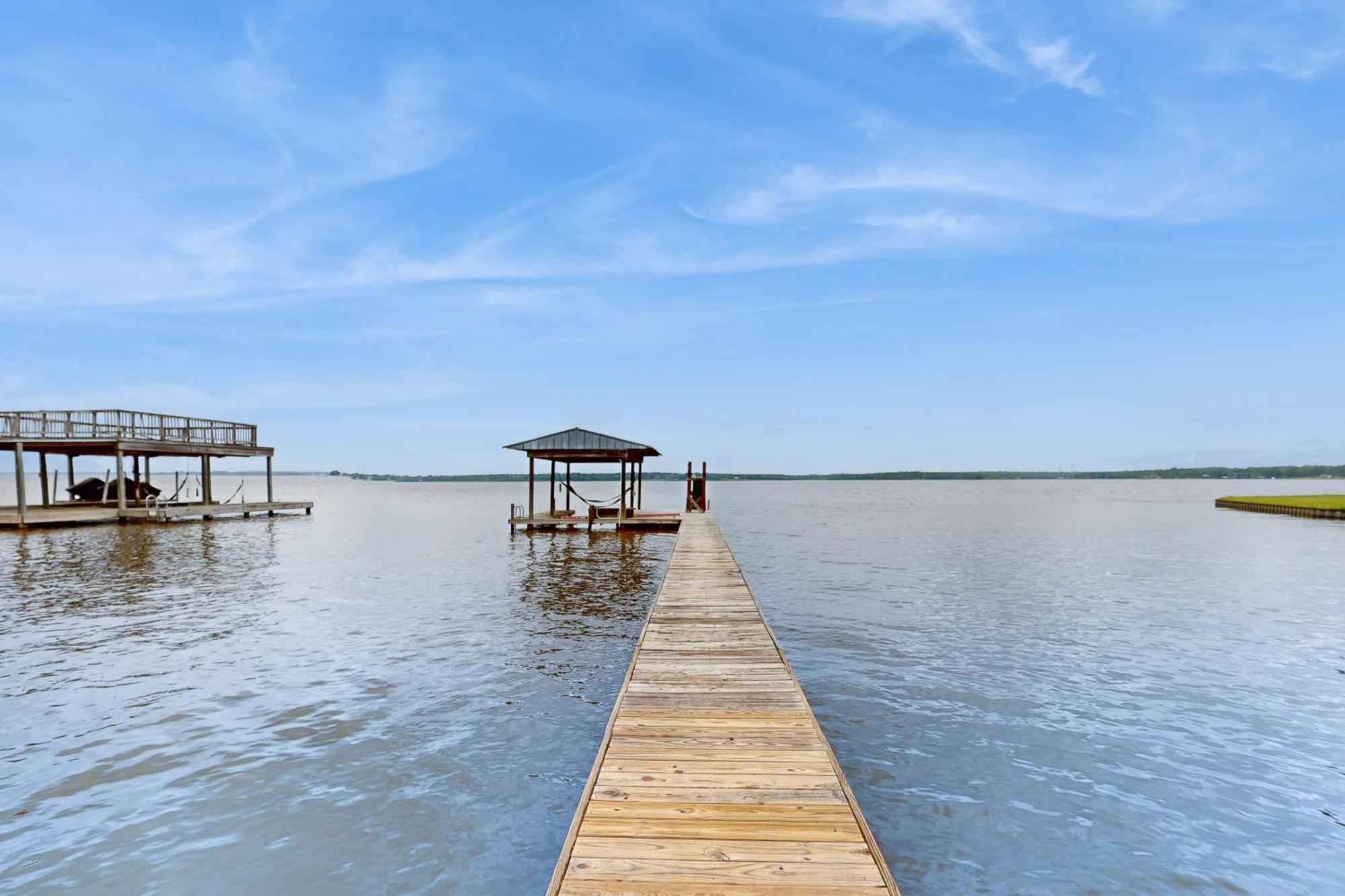 Lakefront Getaway Villa Groesbeck Dış mekan fotoğraf